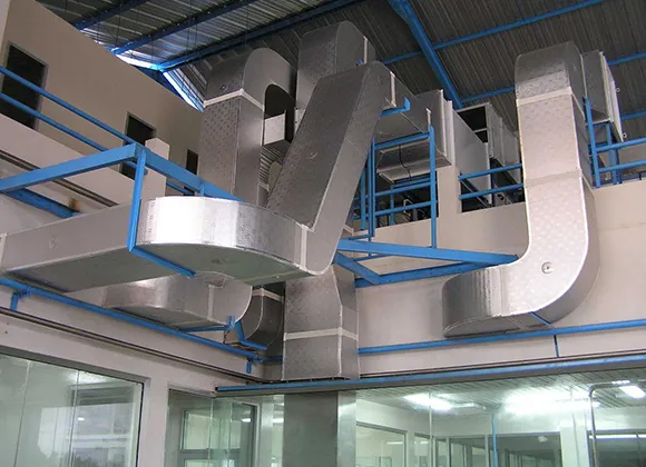 Custom ductwork solutions for improved airflow and energy efficiency.