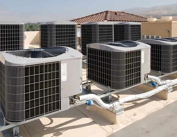 Keeping large buildings comfortable with expert HVAC system repair services.
